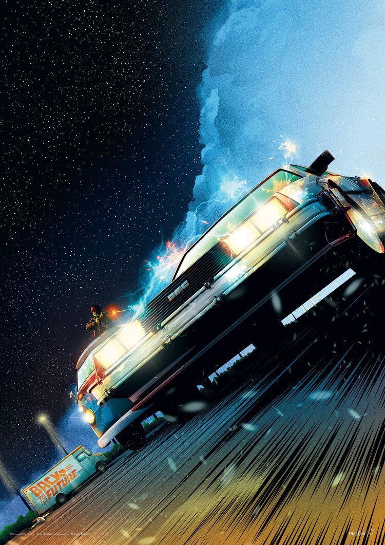 750x1061 Back to the Future Limited Edition Poster