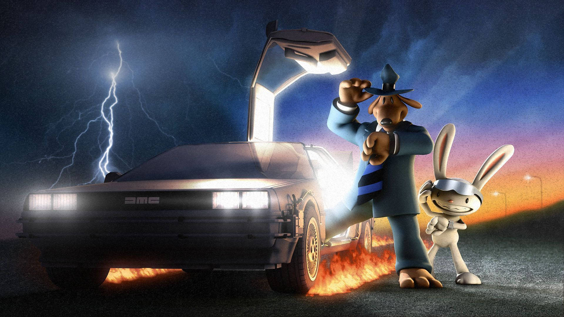 1920x1080 Download Back To The Future Sam And Max Wallpaper