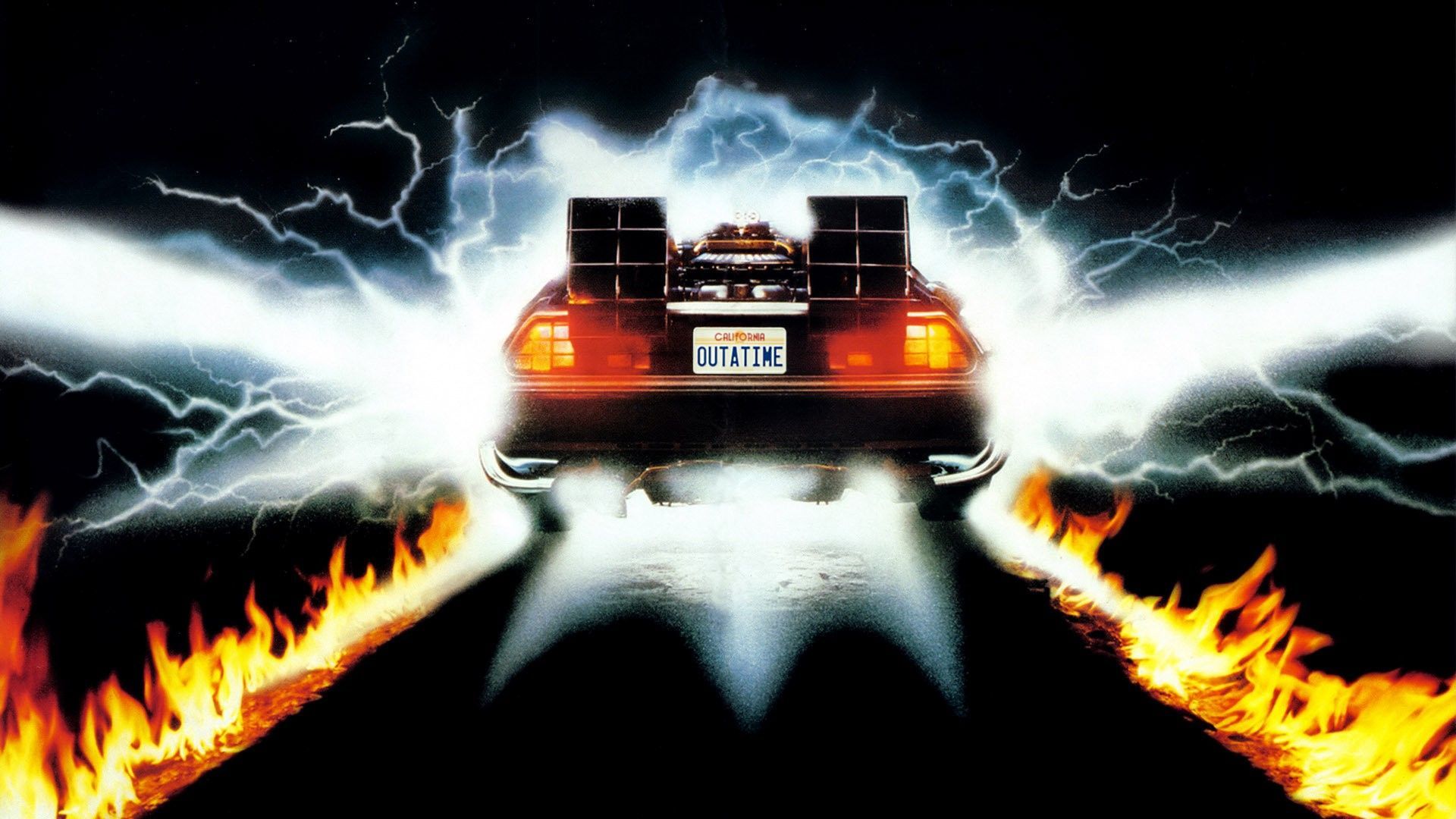 1920x1080 4K, Back to the Future, time travel, DMC DeLorean, DeLorean, car HD Wallpaper
