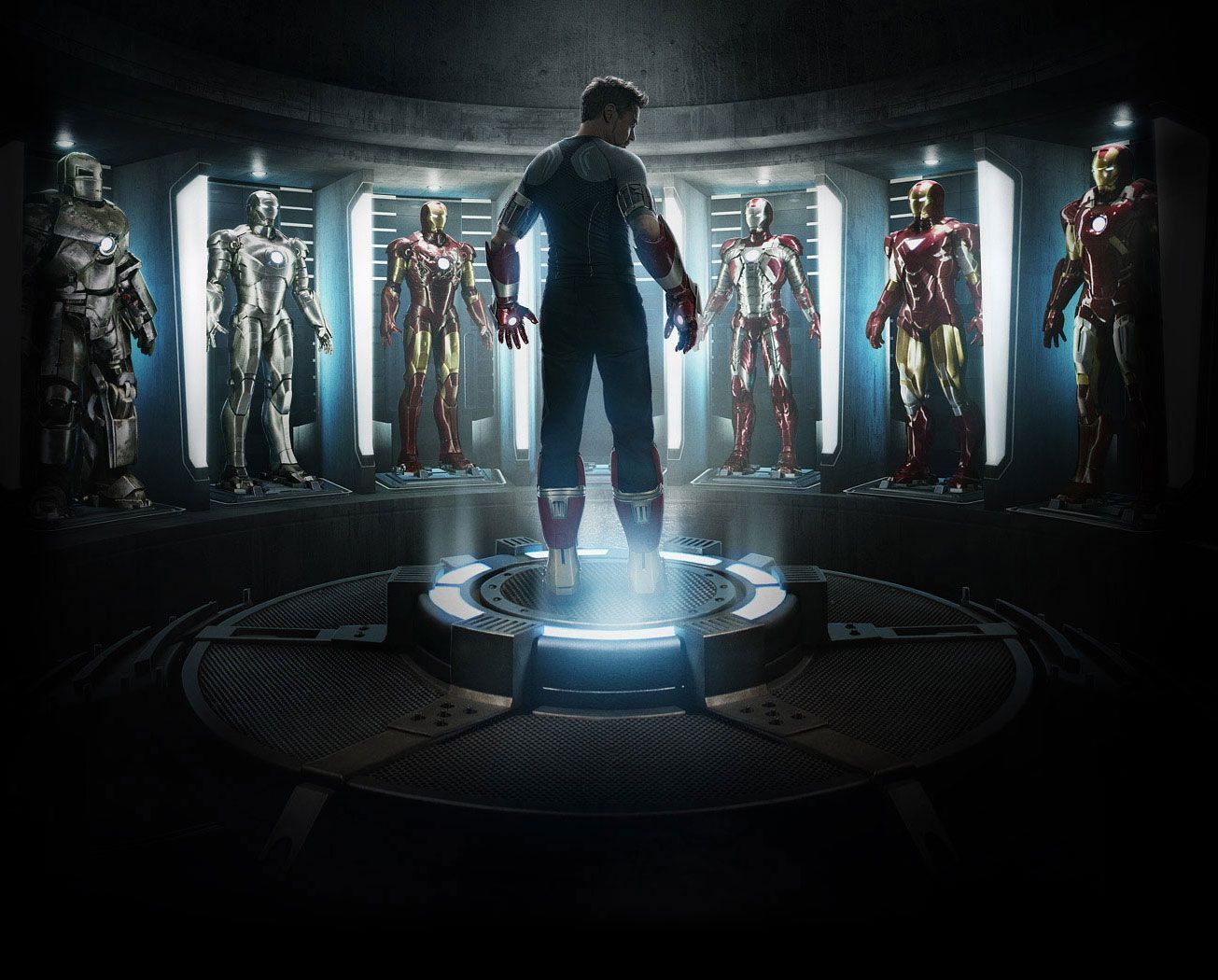 1305x1050 Comic books, movies, games blog everything related to fiction source Presented by LEAGUE OF FICTION: Iron man 3 Desktop Wallpaper HD Background