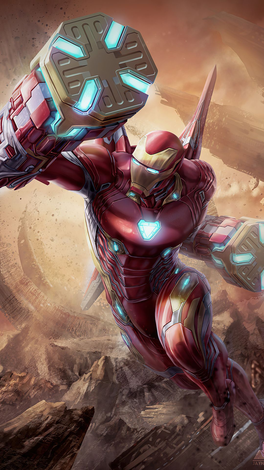 1080x1920 Iron Man Wallpaper HD
