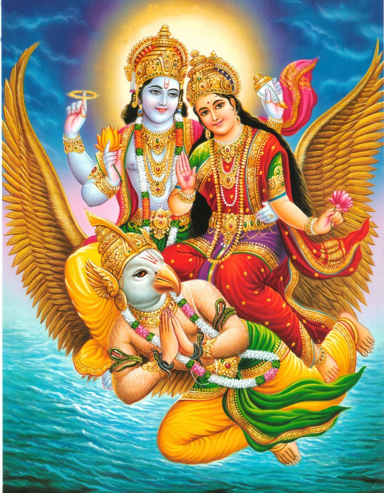 1247x1600 Laxmi Narayana Wallpaper