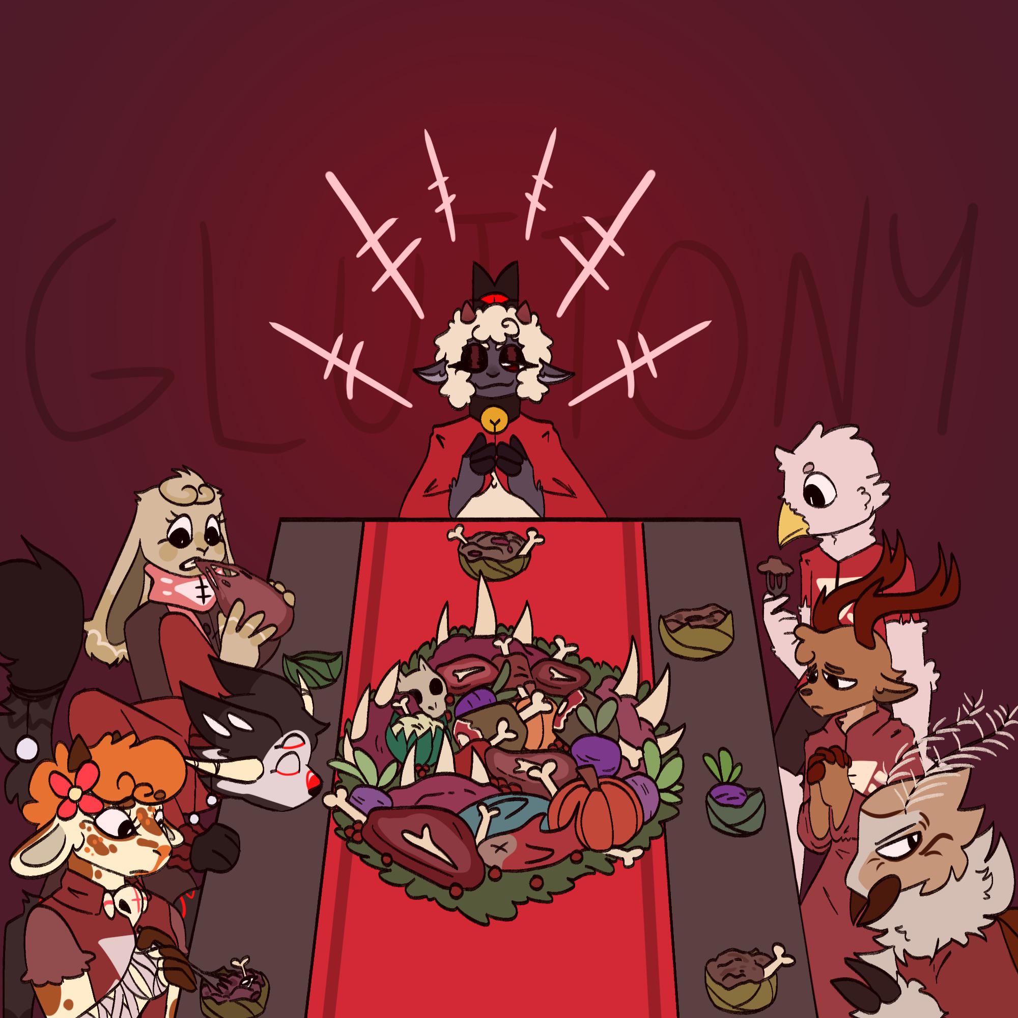 2000x2000 Gluttony