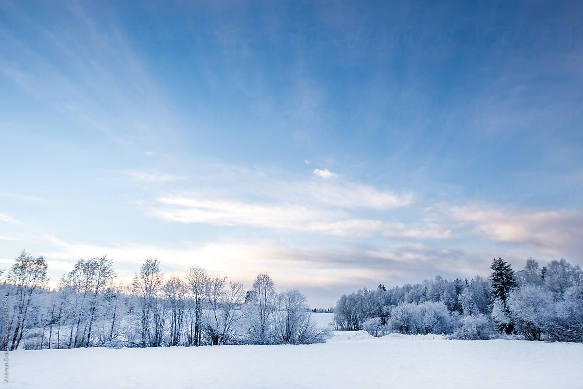 1200x801 Winter Landscape In Sweden