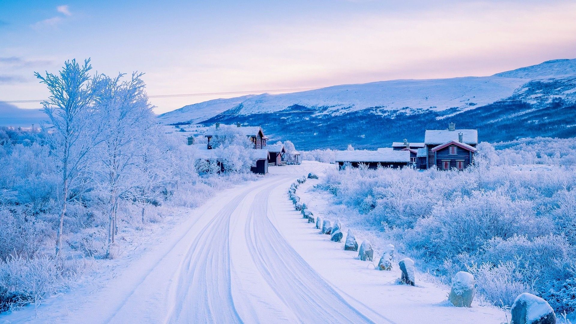 1920x1080 Winter Nordic Wallpaper