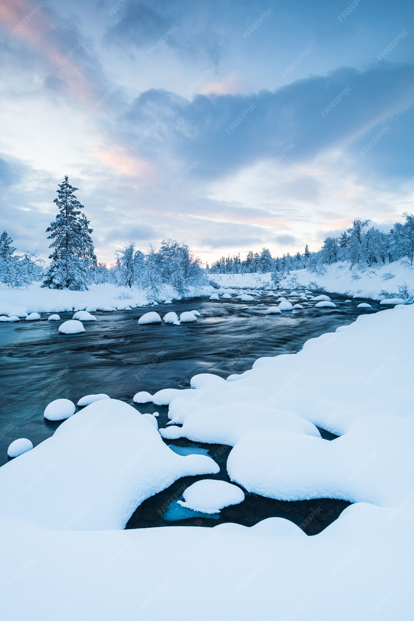 1333x2000 Winter Landscape Wallpaper Picture