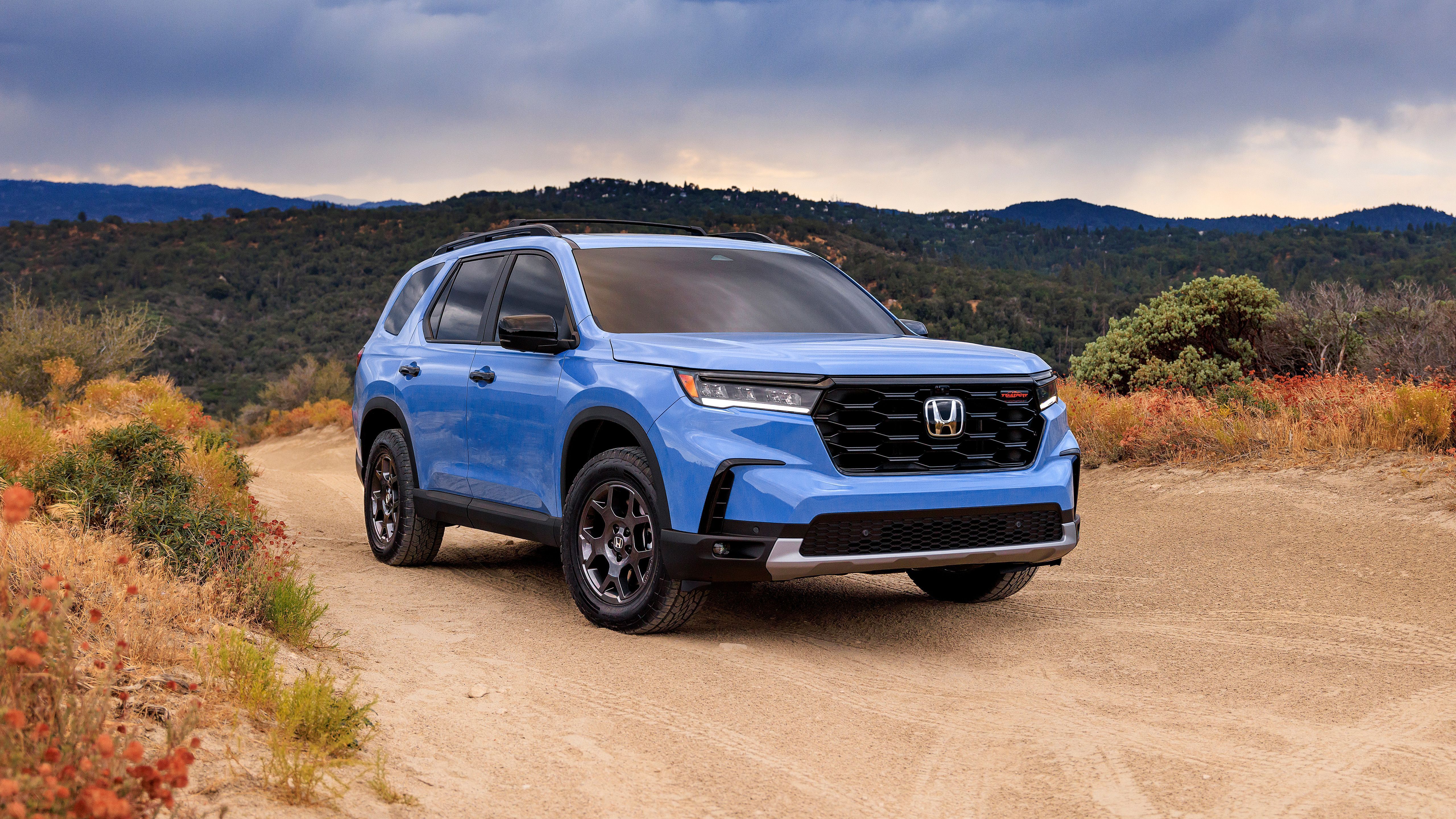 5120x2880 Honda Pilot TrailSport 2023 4K Wallpaper Car Wallpaper