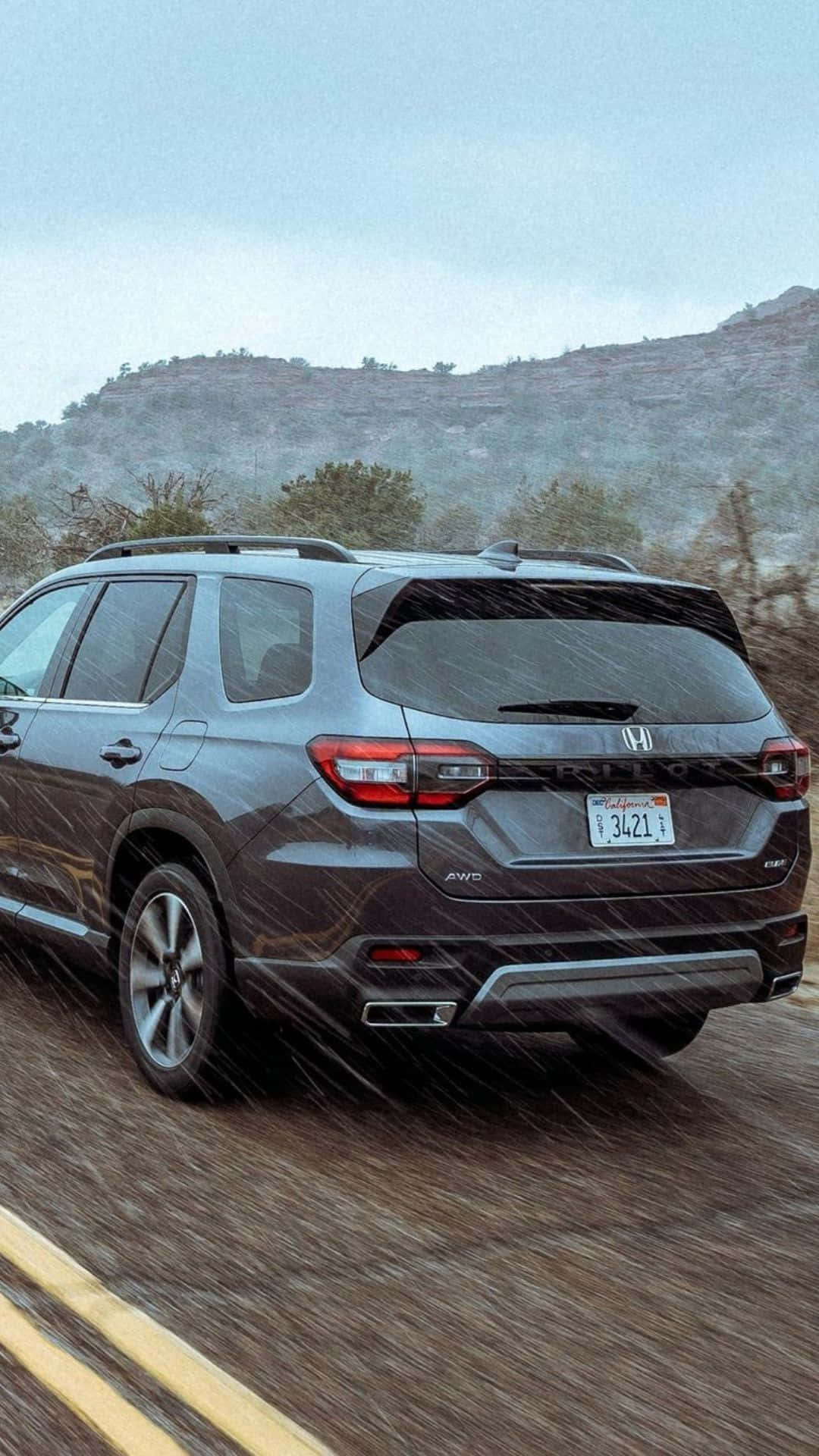 1080x1920 Download Cruise In Style: Explore the Road in the 2023 Honda Pilot