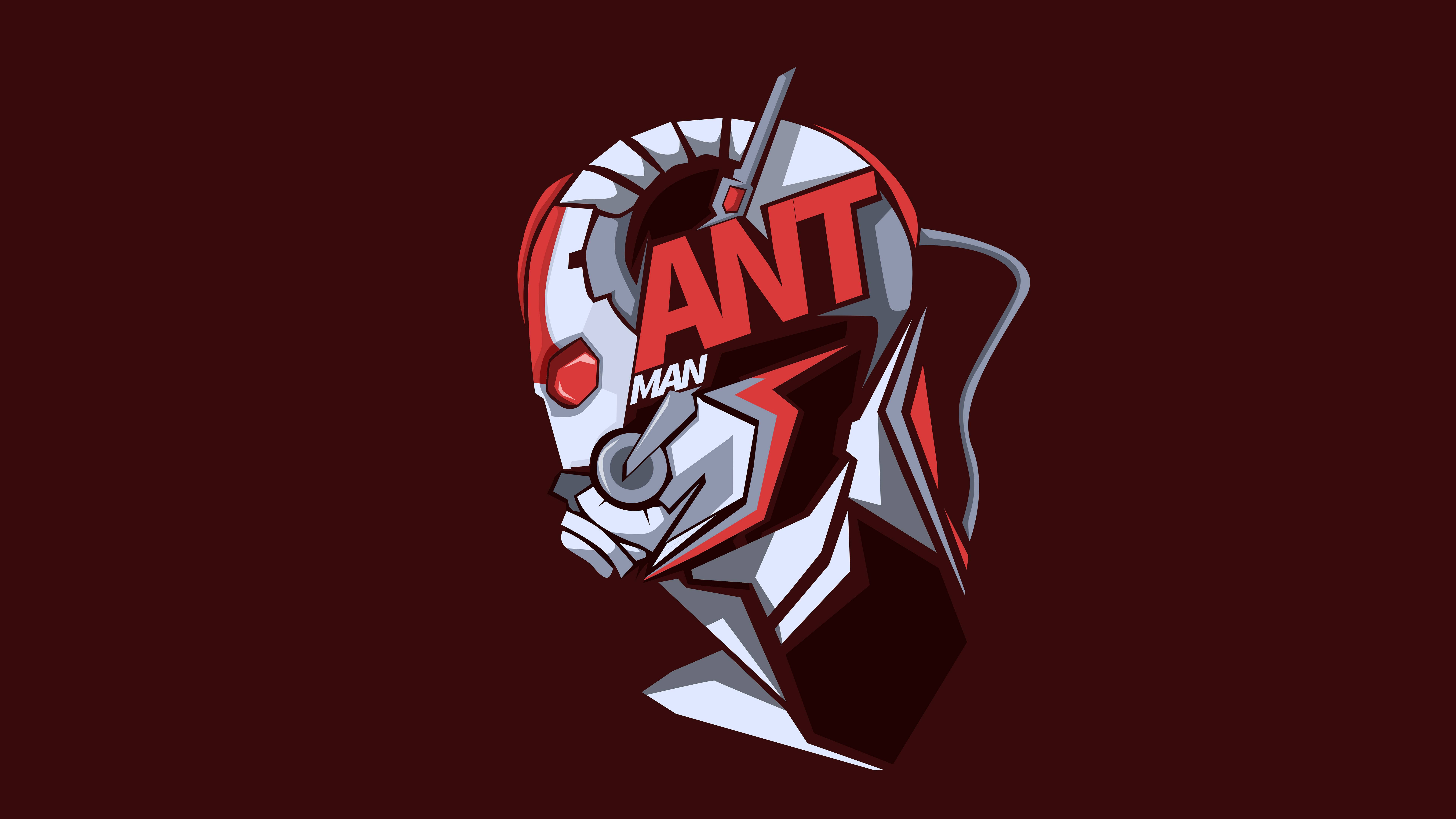 7680x4320 Ant Man Minimal Artwork 4K 8K Wallpaper