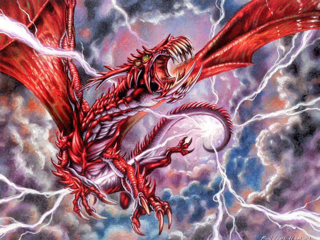 Lightning Dragon Wallpapers - Top Free Lightning Dragon Backgrounds