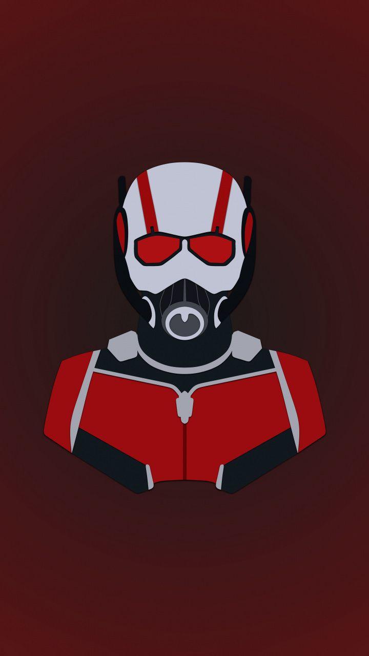 720x1280 Great Wallpaper Ant Man, Minimalism, Superhero, Artwork, 720x1280