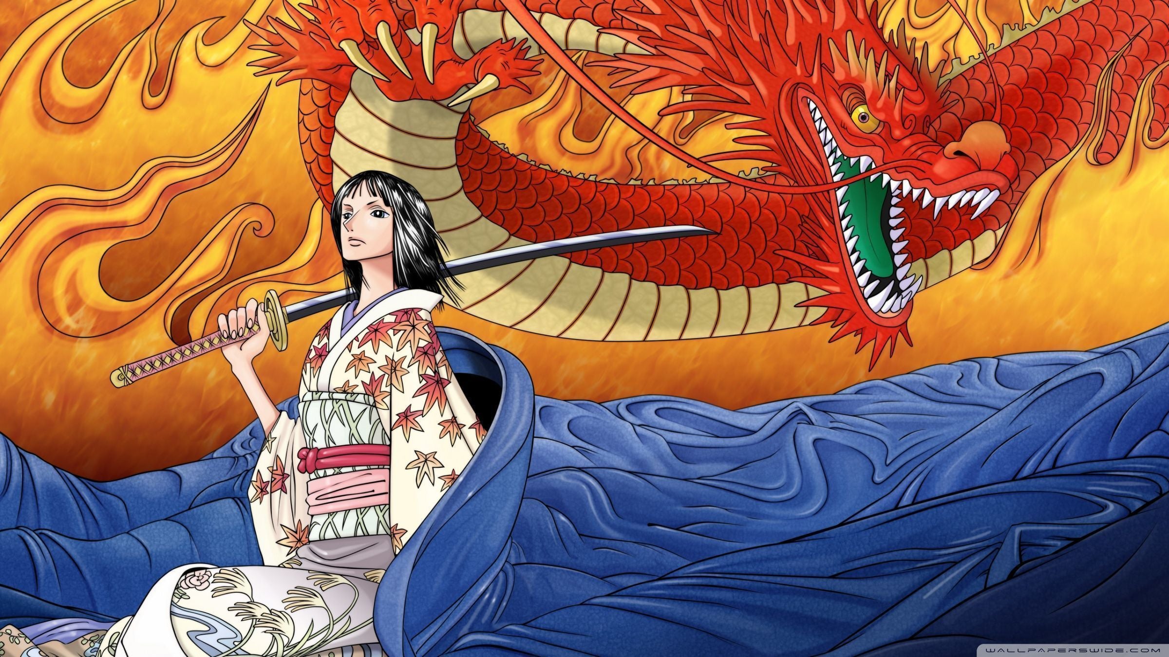2400x1350 One Piece Manga Ultra HD Desktop