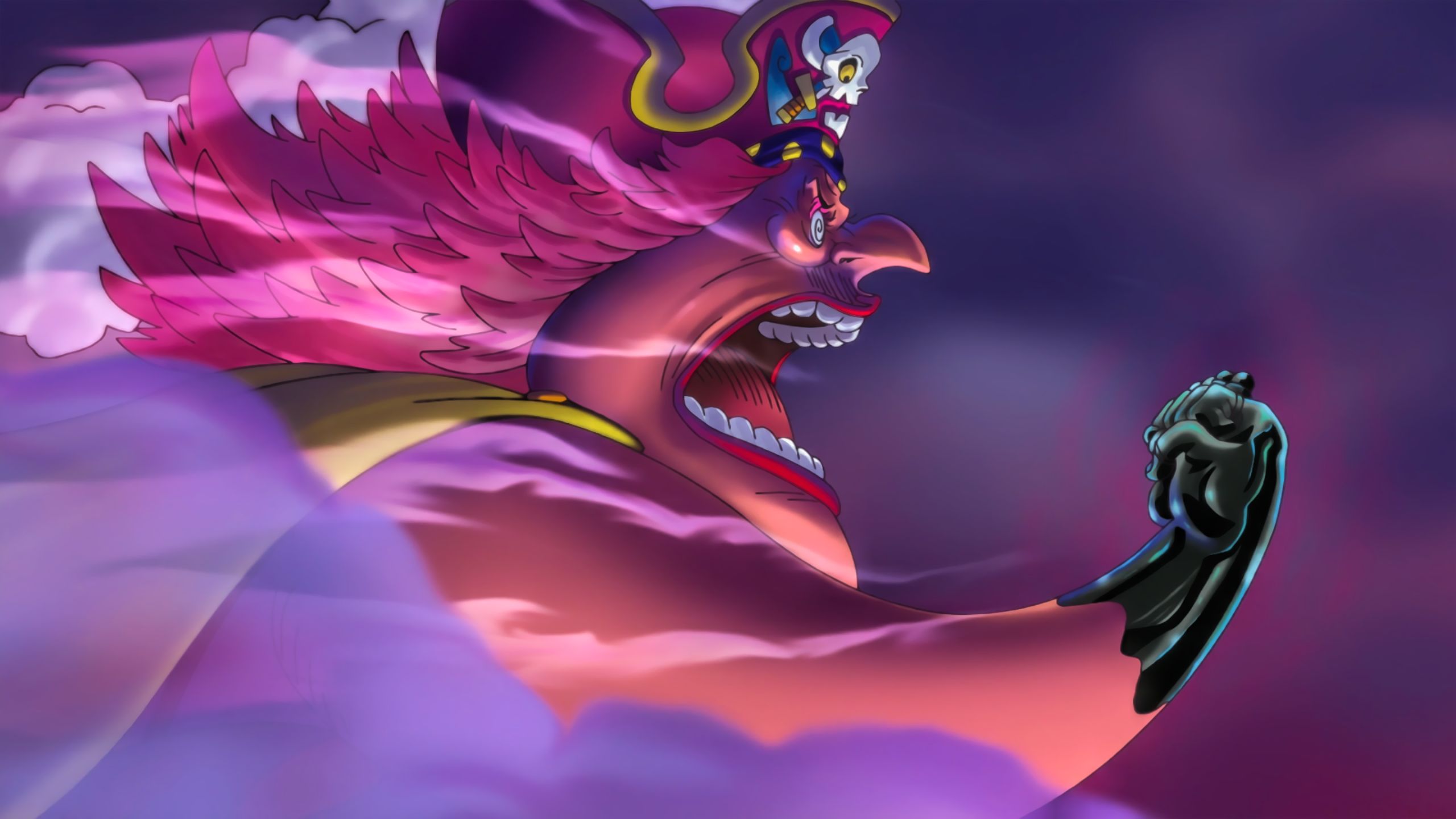 2560x1440 HD desktop wallpaper: Anime, One Piece, Charlotte Linlin download free picture