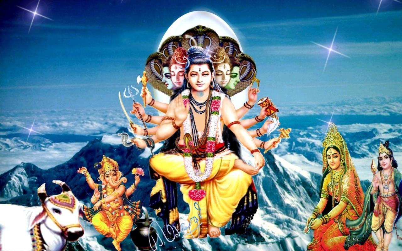1280x800 Shiva Image