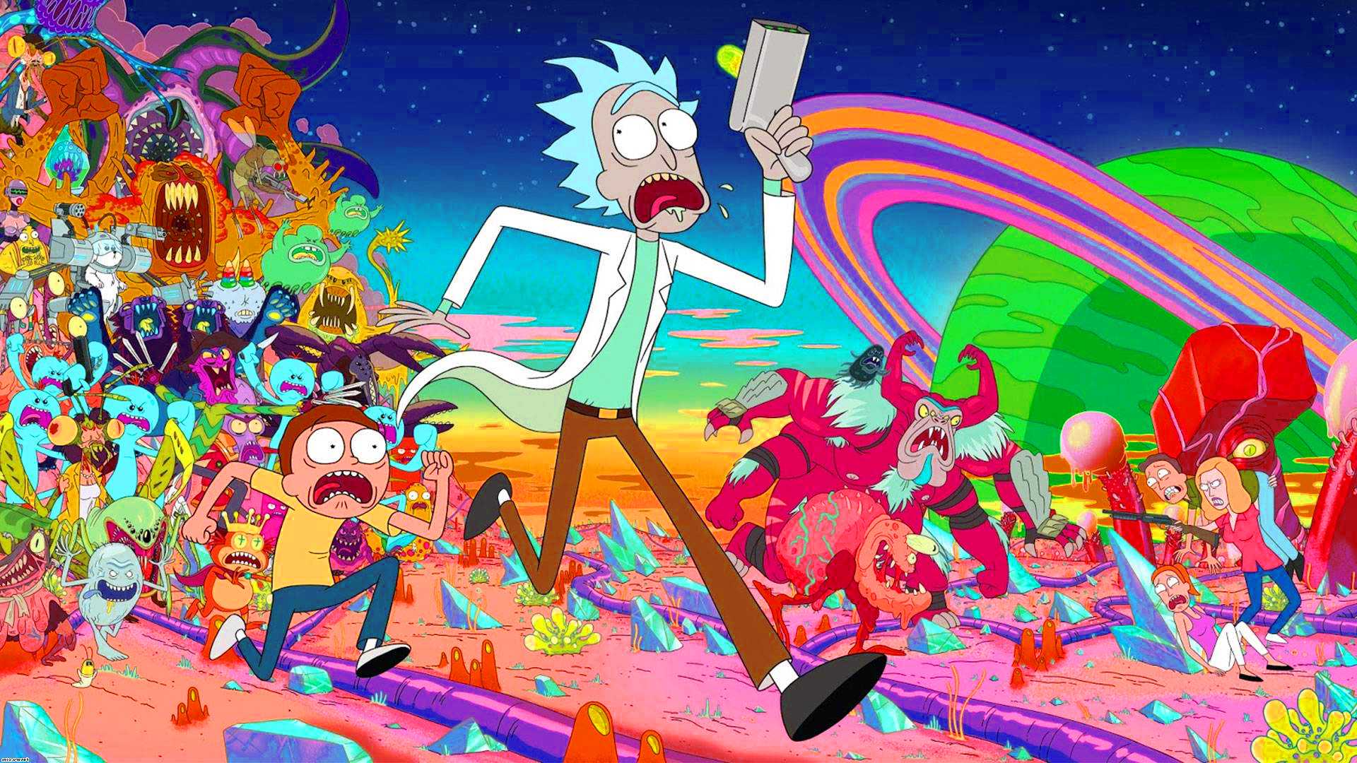 1920x1080 Desktop Rick And Morty Wallpaper