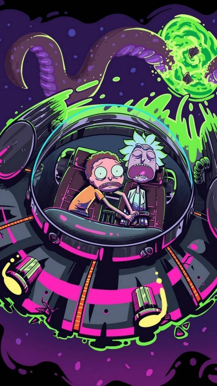 720x1280 Rick and Morty 10 wallpaper by Purplepepsi87. Rick and morty drawing, Rick and morty poster, Rick and morty image