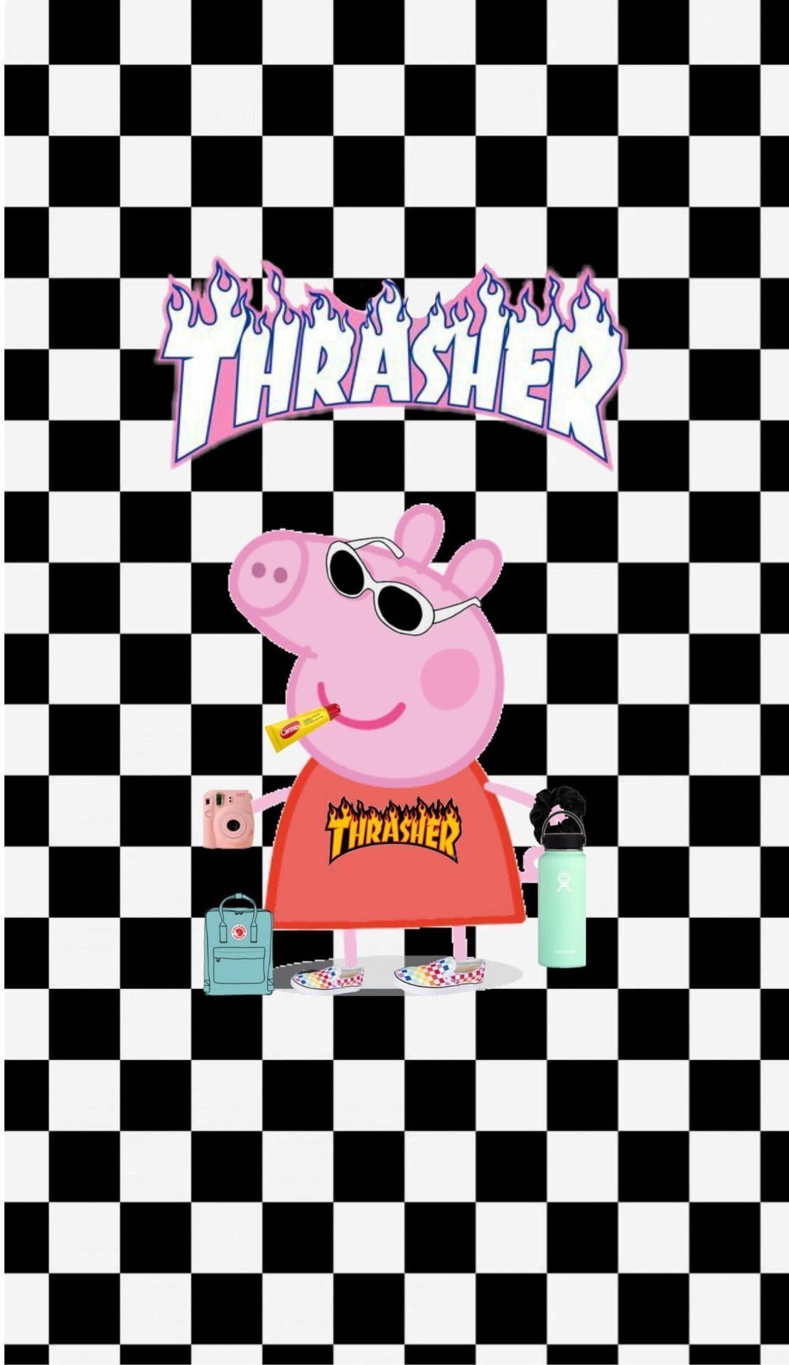 1110x1920 Baddie Peppa Pig Wallpaper