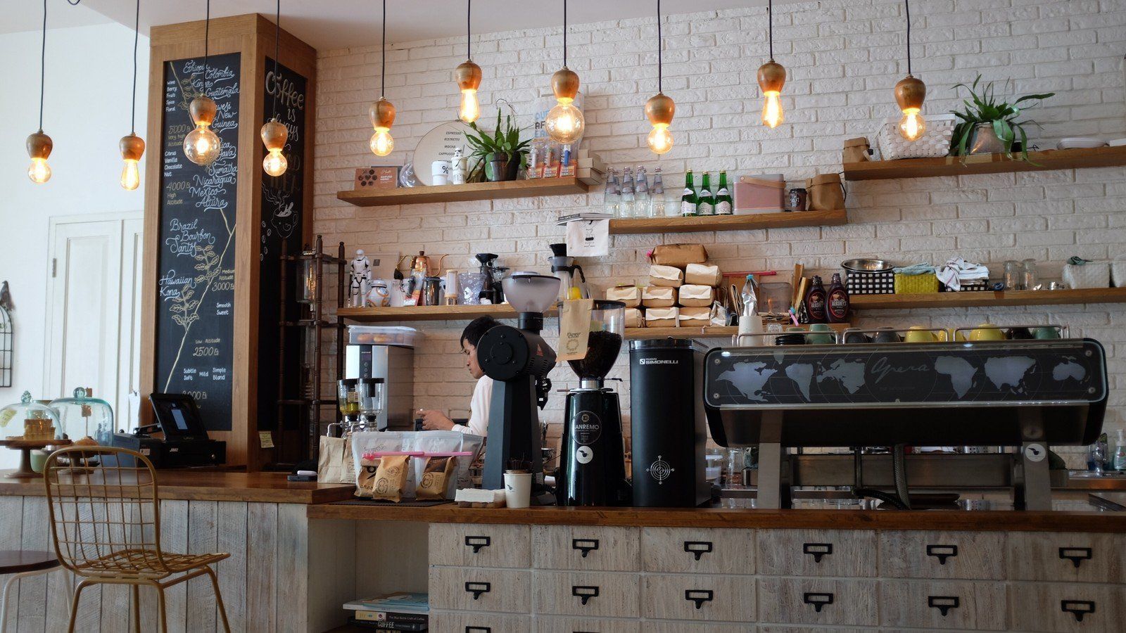 1600x900 Natural Cafe Professional Zoom Virtual Background
