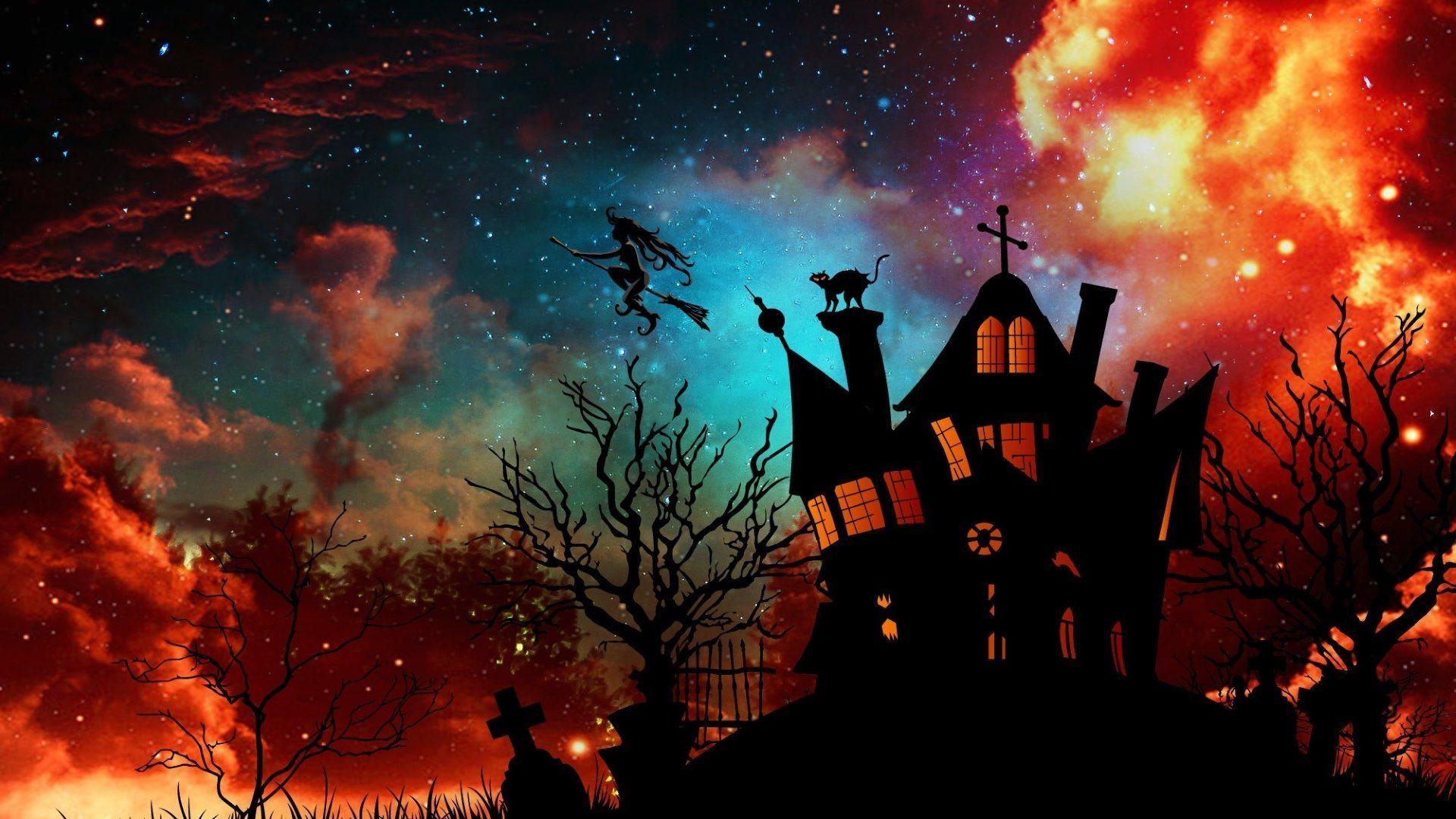 1920x1080 Hd Halloween Wallpapers Top Free 1920x1080 Hd Halloween Backgrounds Wallpaperaccess