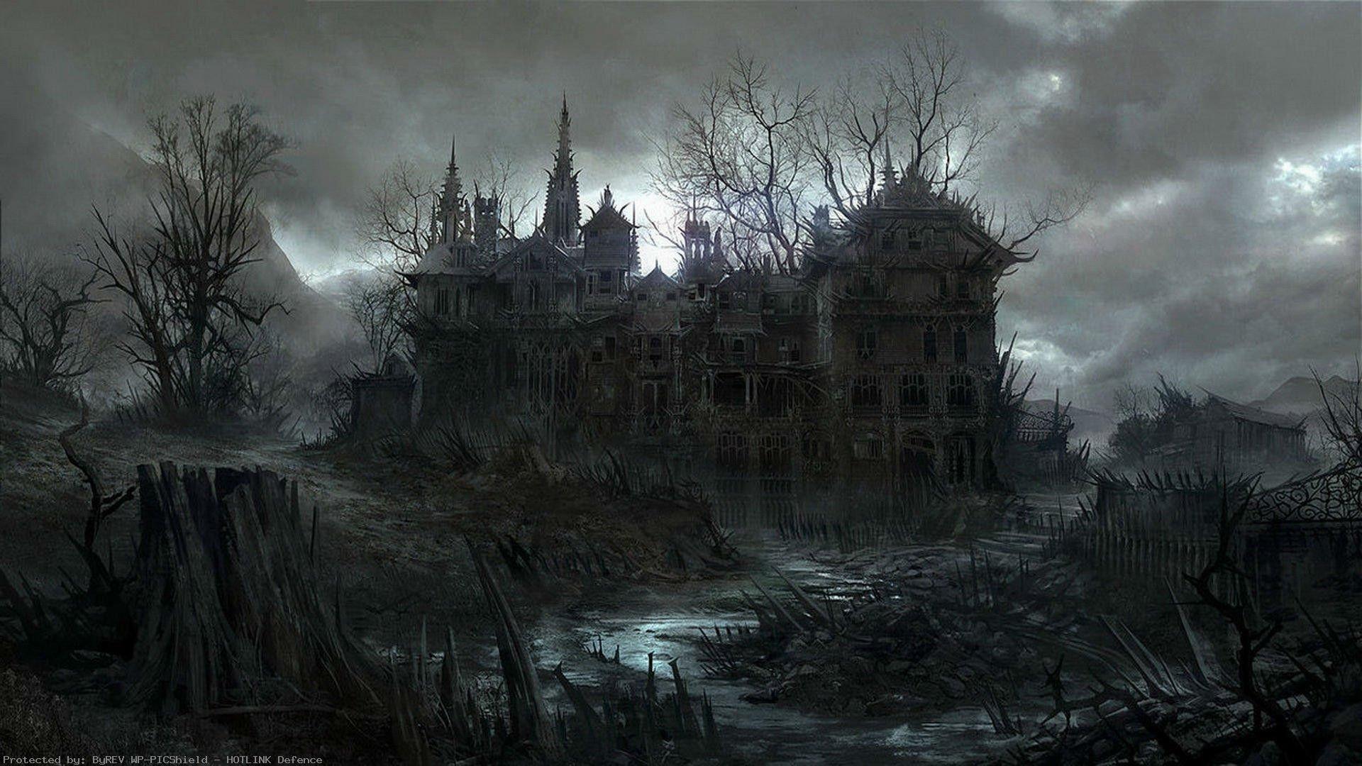 1920x1080 Scary Halloween Wallpaper HD