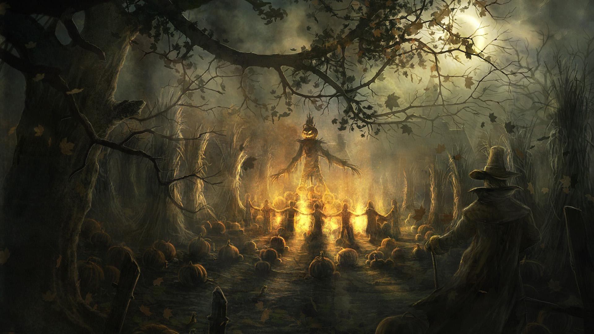 1920x1080 Download Creepy Halloween Wallpaper (53)