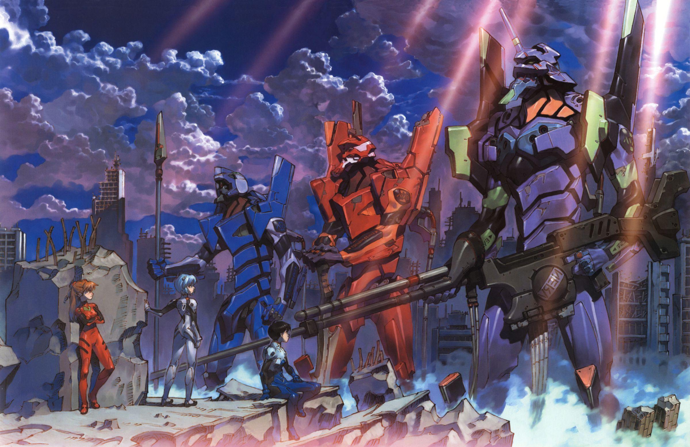 2400x1555 Neon Genesis Evangelion 4k Wallpaper