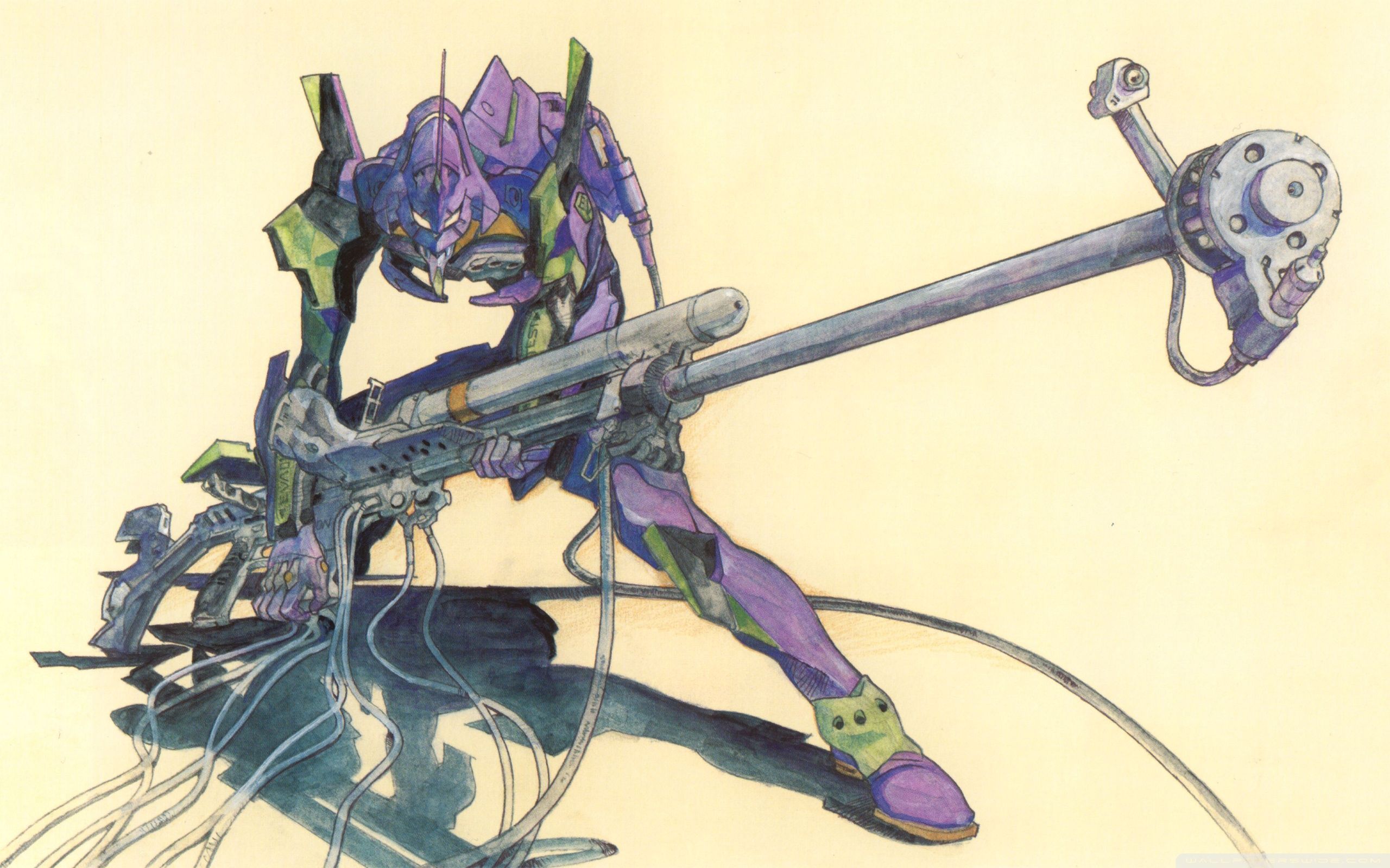 2560x1600 Neon Genesis Evangelion Ultra HD Desktop Background Wallpaper for