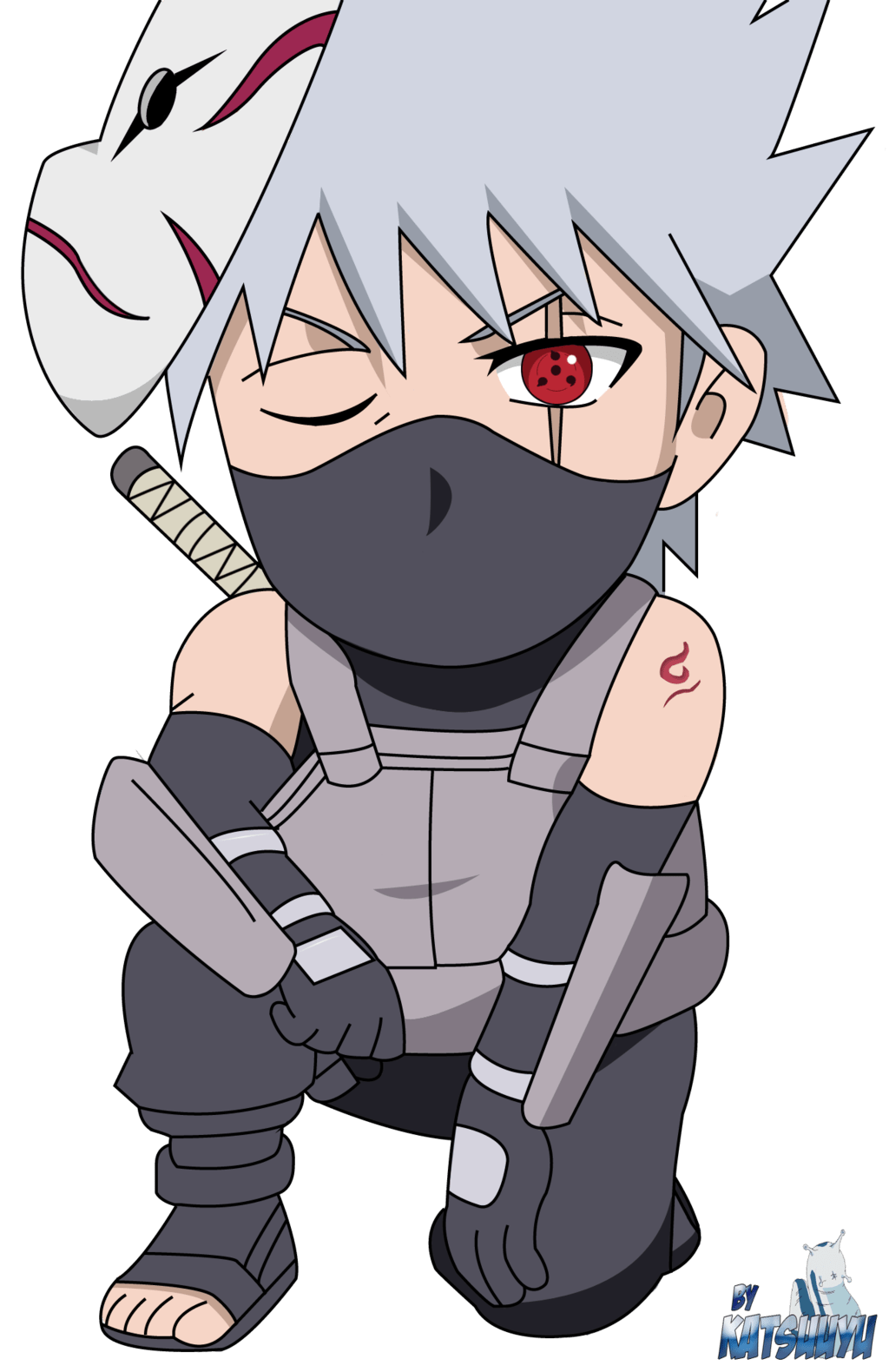 1024x1580 Kakashi Chibi Wallpaper