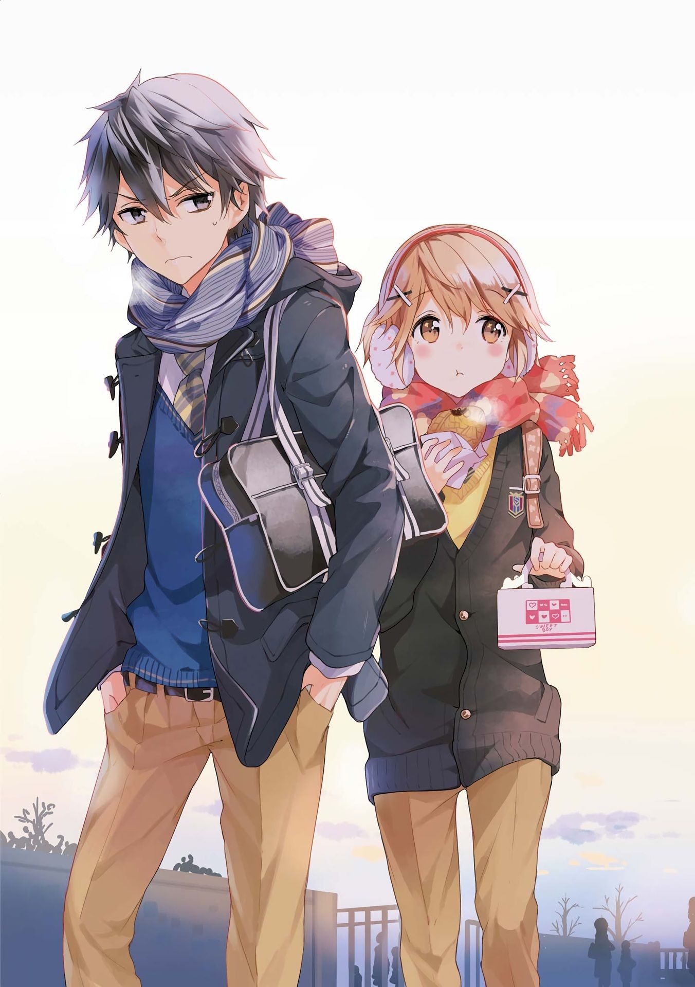 1352x1920 Tiv Masamune Kun No Revenge Makabe Masamune Shuri Kojuurou Male Seifuku