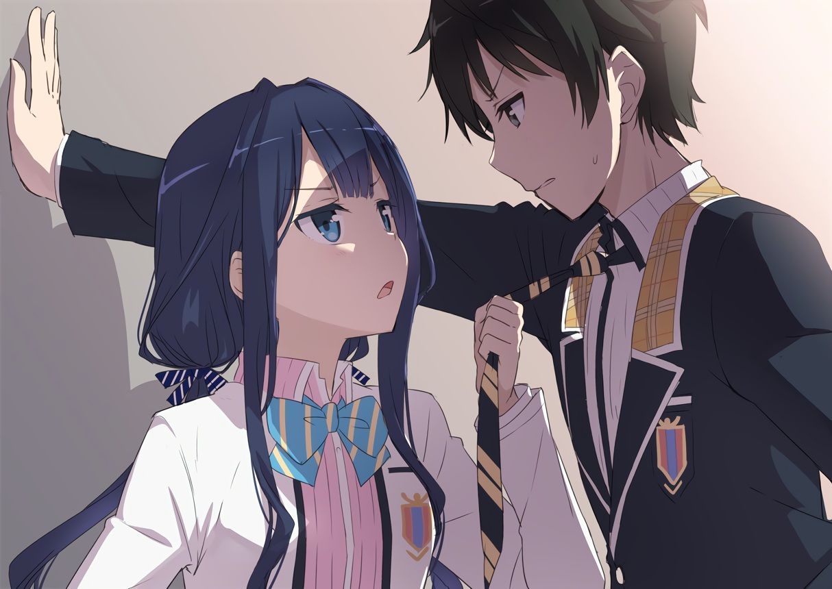 1214x860 Adagaki Aki Gochou (comedia80) Makabe Masamune Male Masamune Kun No Revenge School Uniform. Konachan.net.com Anime Wallpaper