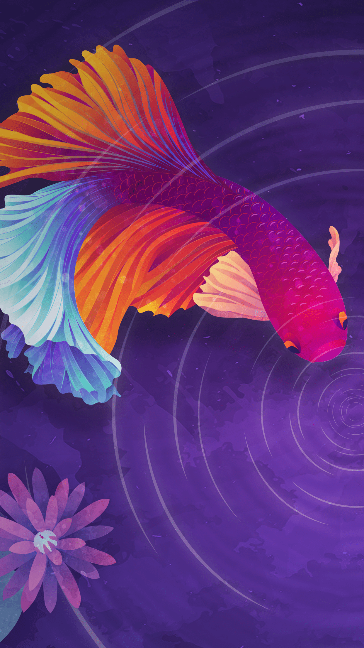 Purple Fish Wallpapers - Top Free Purple Fish Backgrounds - WallpaperAccess