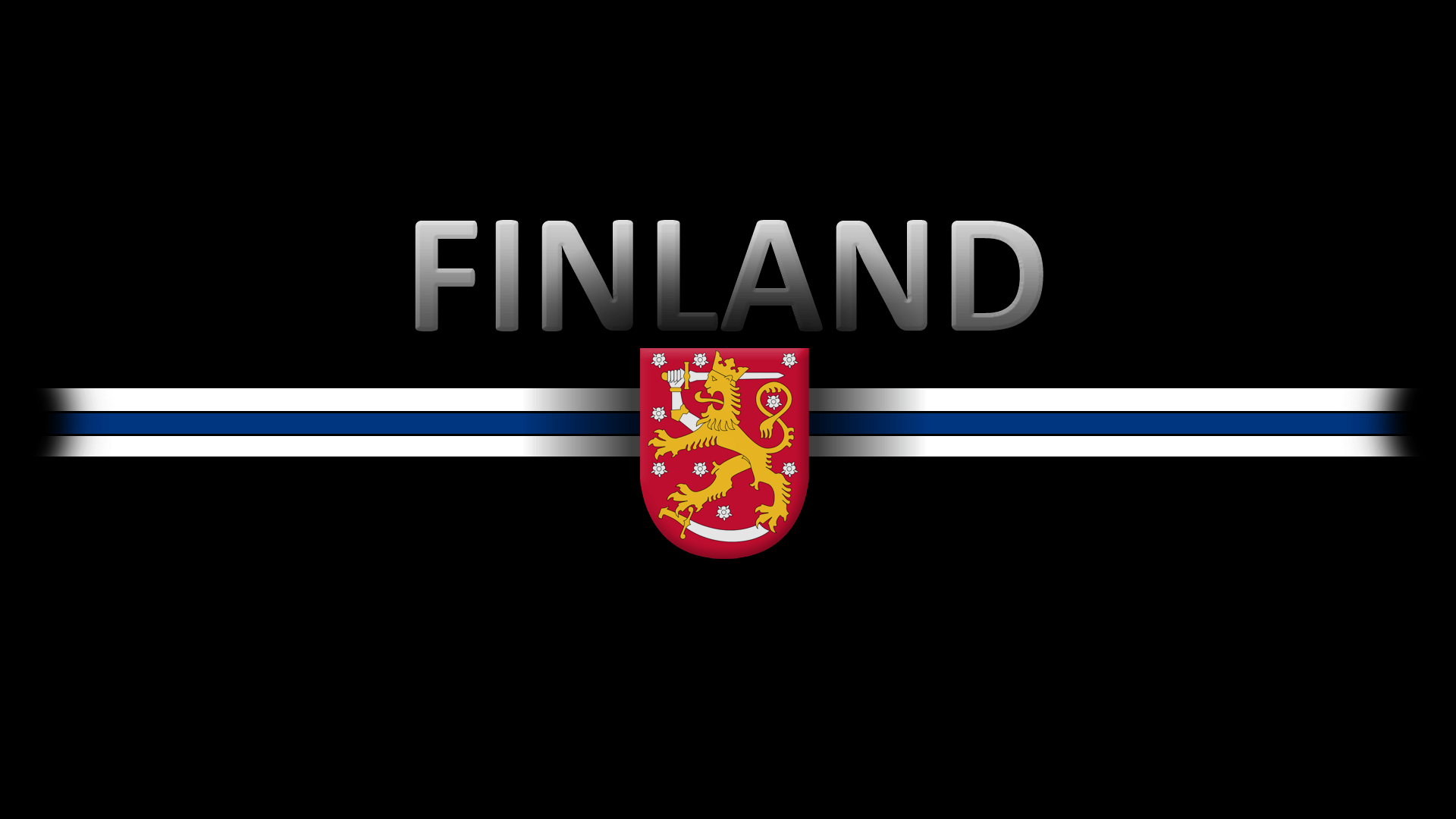 1920x1080 Finland crest flag wallpaperx1080