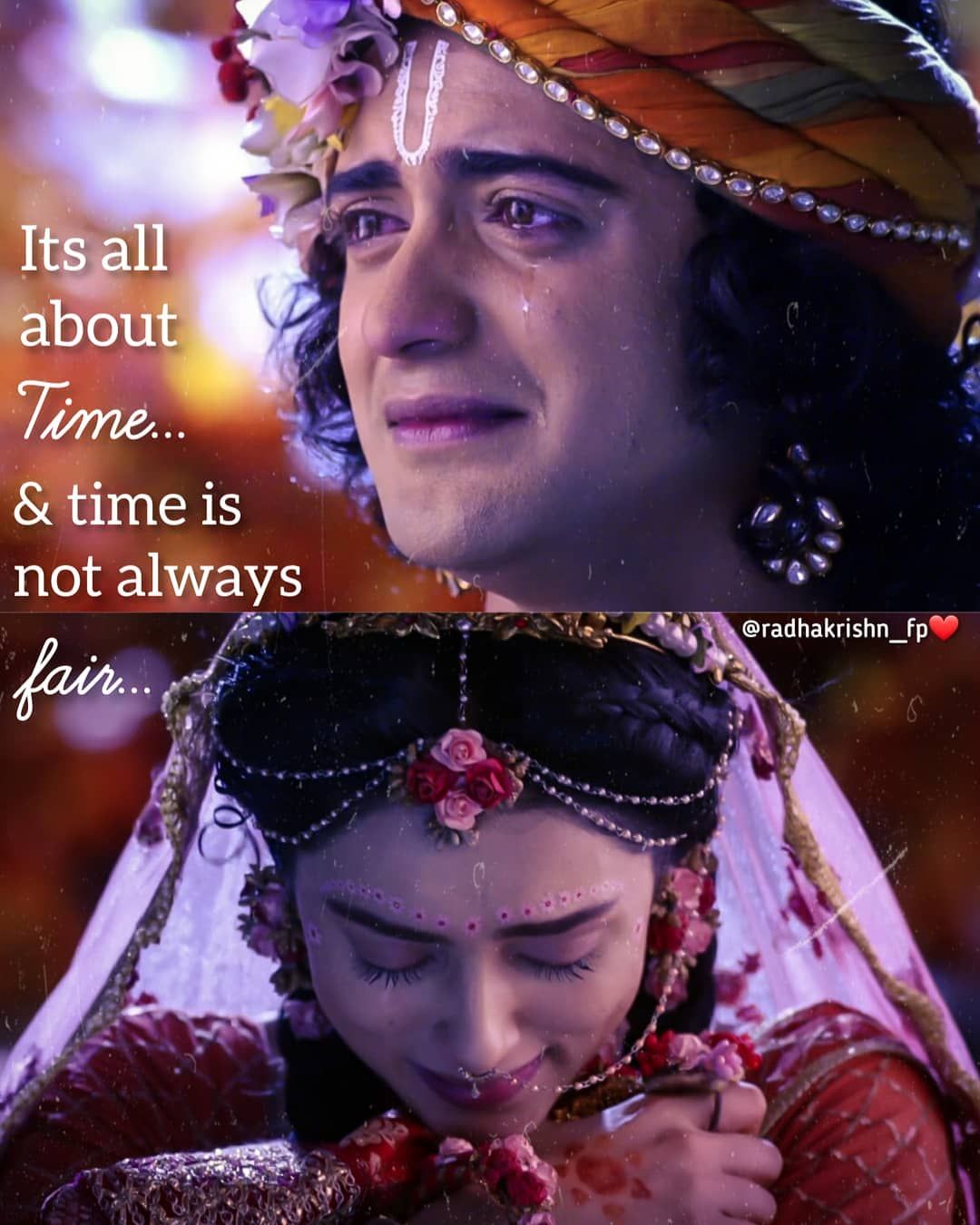 1080x1350 Radha krishn sad scene