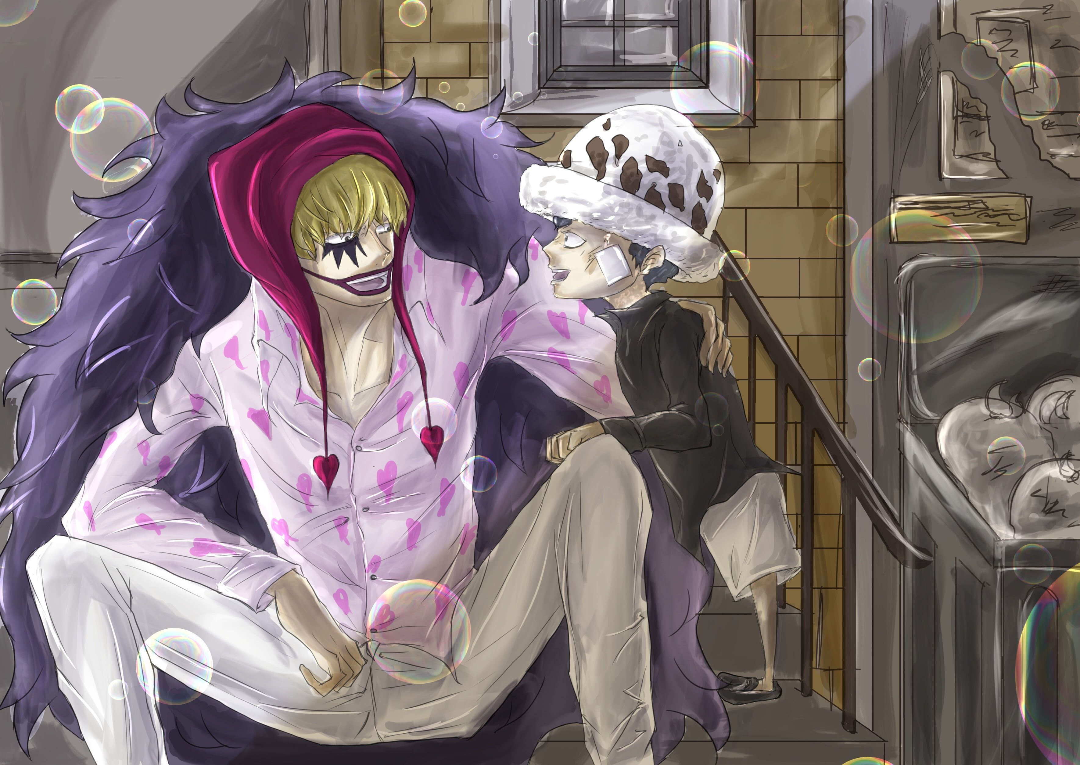 3541x2508 One Piece Donquixote Corazon Donquixote Rosinante K #wallpaper #hdwallpaper #desktop. Character illustration, Anime, Anime characters