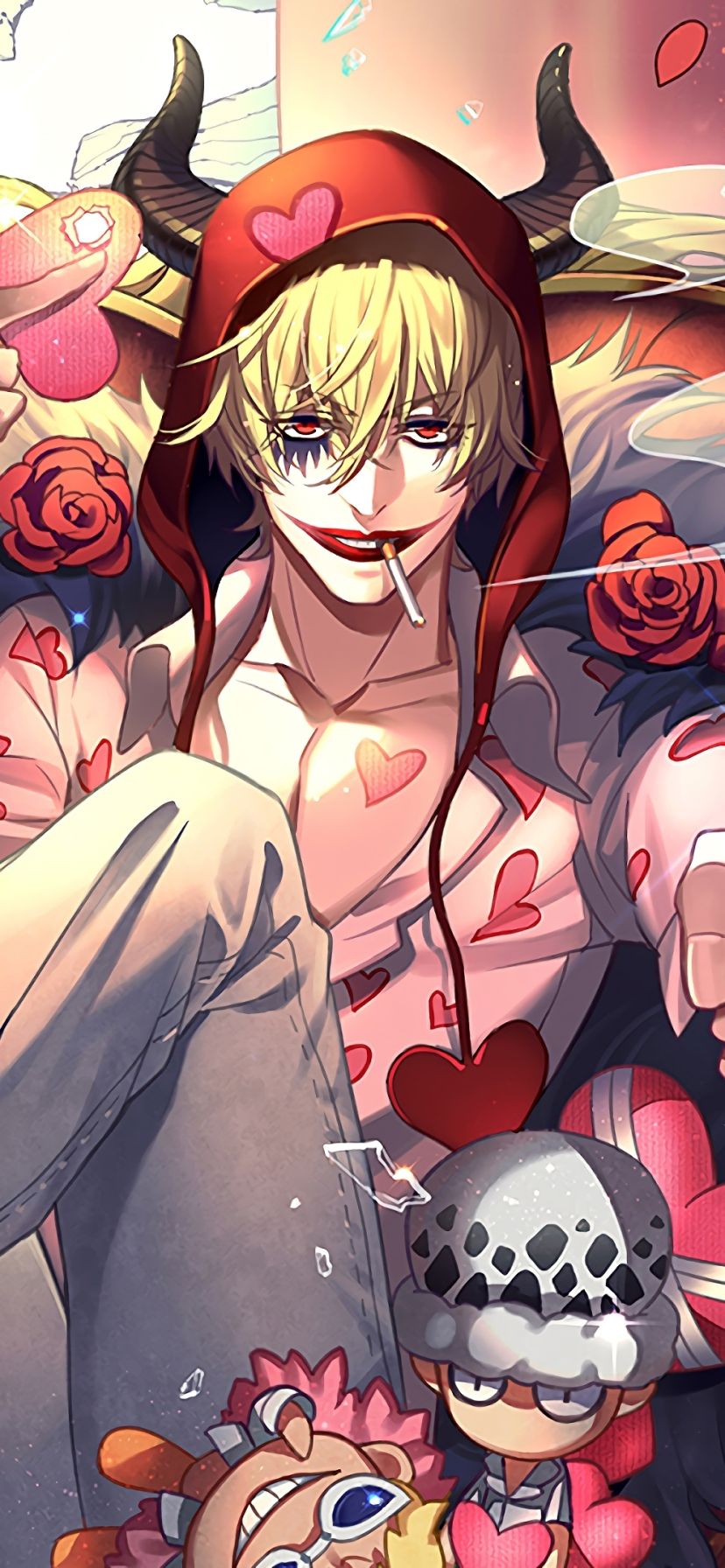 828x1792 Download Donquixote Corazon wallpaper for mobile phone, free Donquixote Corazon HD picture