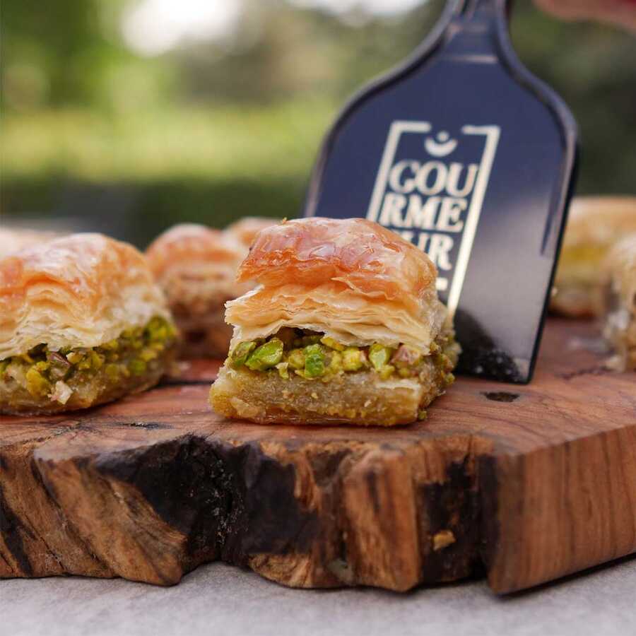 900x900 Handmade Pistachio Baklava, 12 pieces.1lb Baklava, 40% Discount, Falcı Bacı, Sweets, Summer Grilling Dessert, Baklava 500g Gourmeturca