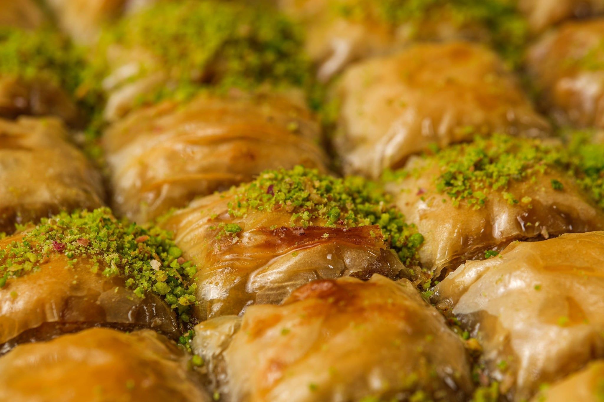 2048x1365 Prince Baklava with Pistachio, Baklava, Metal Tin Box, , , ,
