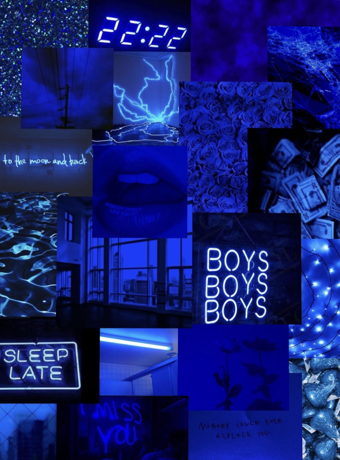 1166x1578 dark blue collage ✧. Royal blue wallpaper, Blue wallpaper iphone, Blue wallpaper