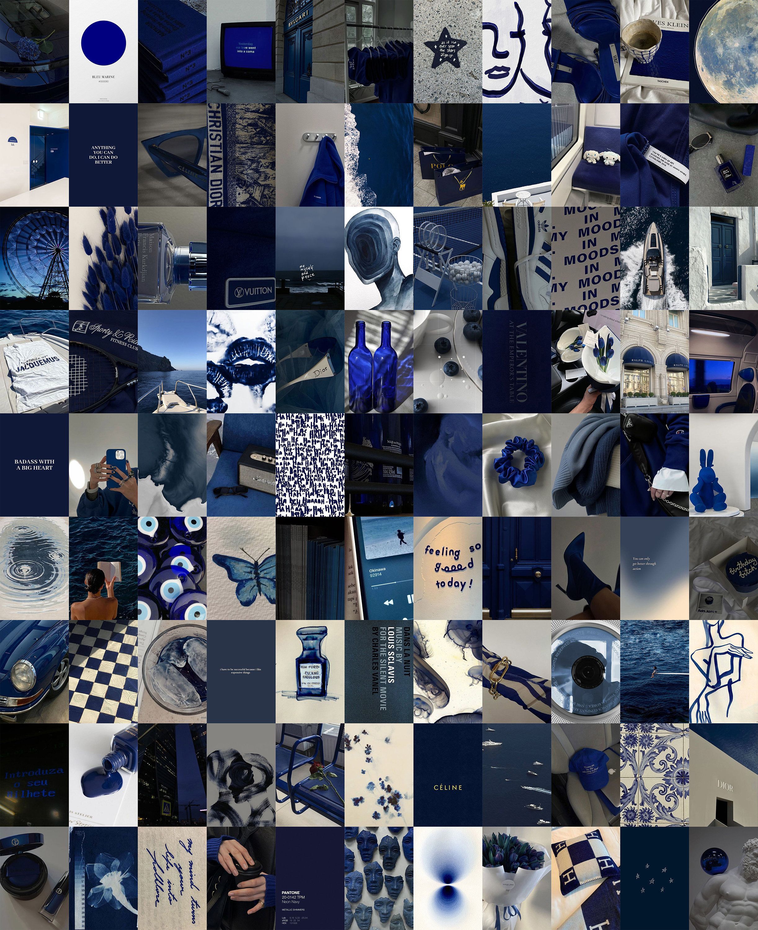 Dark Blue Collage Wallpapers Top Free Dark Blue Collage Backgrounds