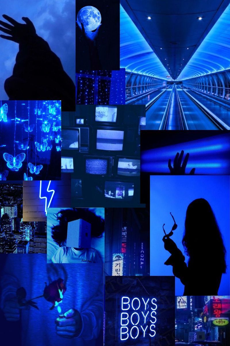 800x1200 Blue Aesthetic Wallpaper