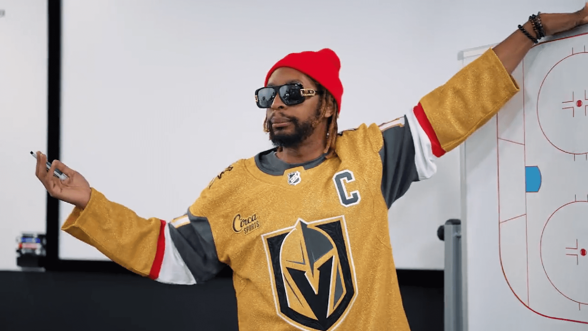 1920x1080 WATCH: Golden Knights Team Up With Lil John In Golden Age Commerical