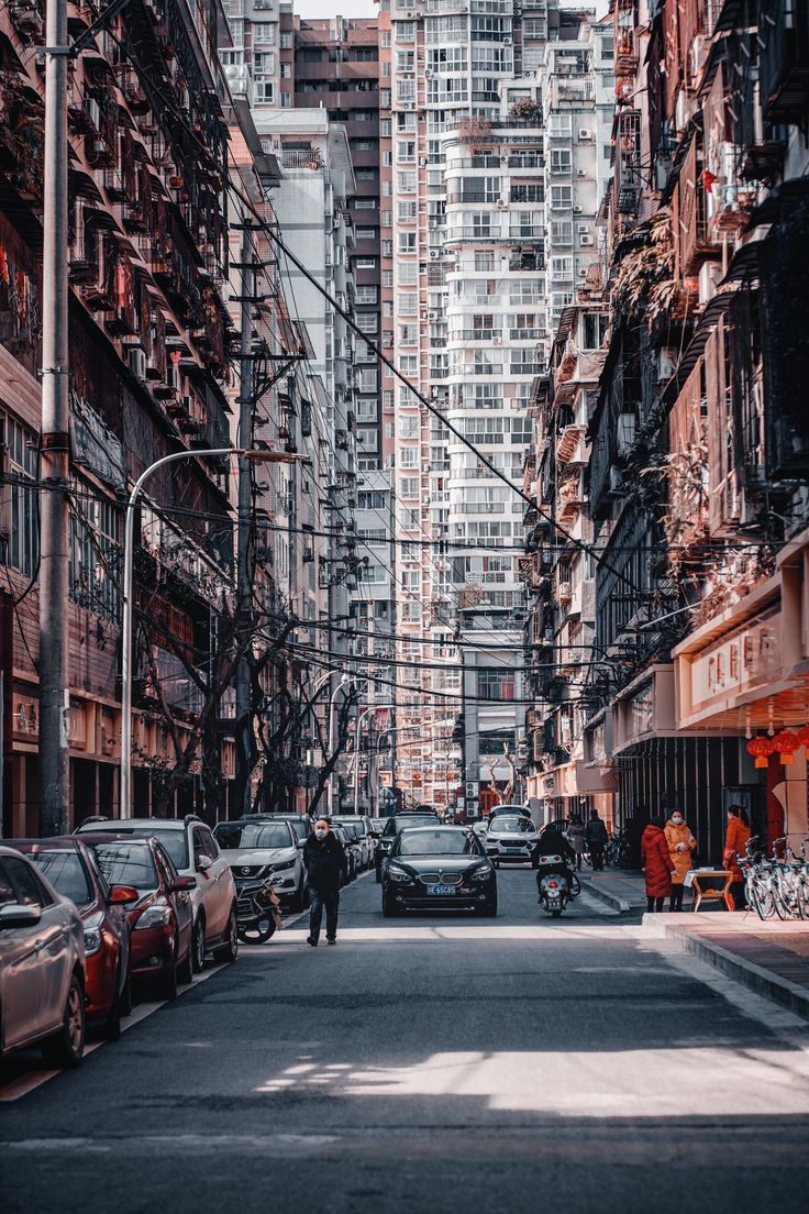736x1104 Sichuan China 中国四川 [4000x6000] #city #cities #buildings #photography. Wallpaper modern, Red interior design, Modern wallcovering