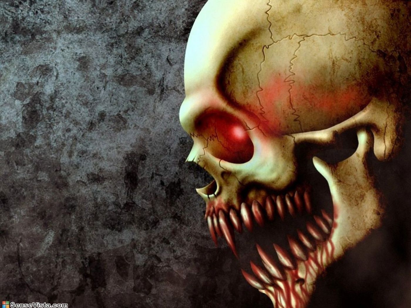 1400x1050 Skull Wallpaper and Background