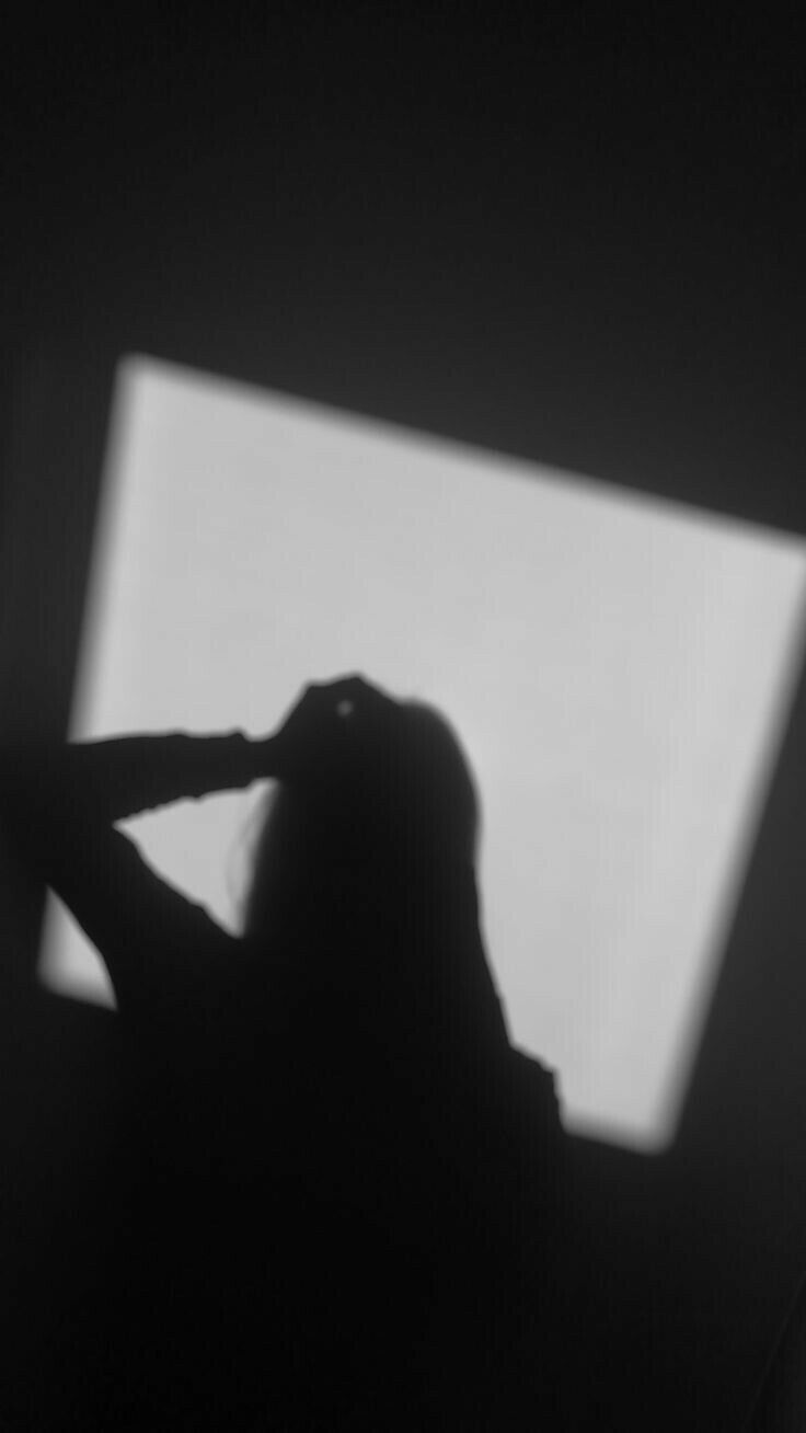 736x1308 Black and white aesthetic girl Wallpaper Download