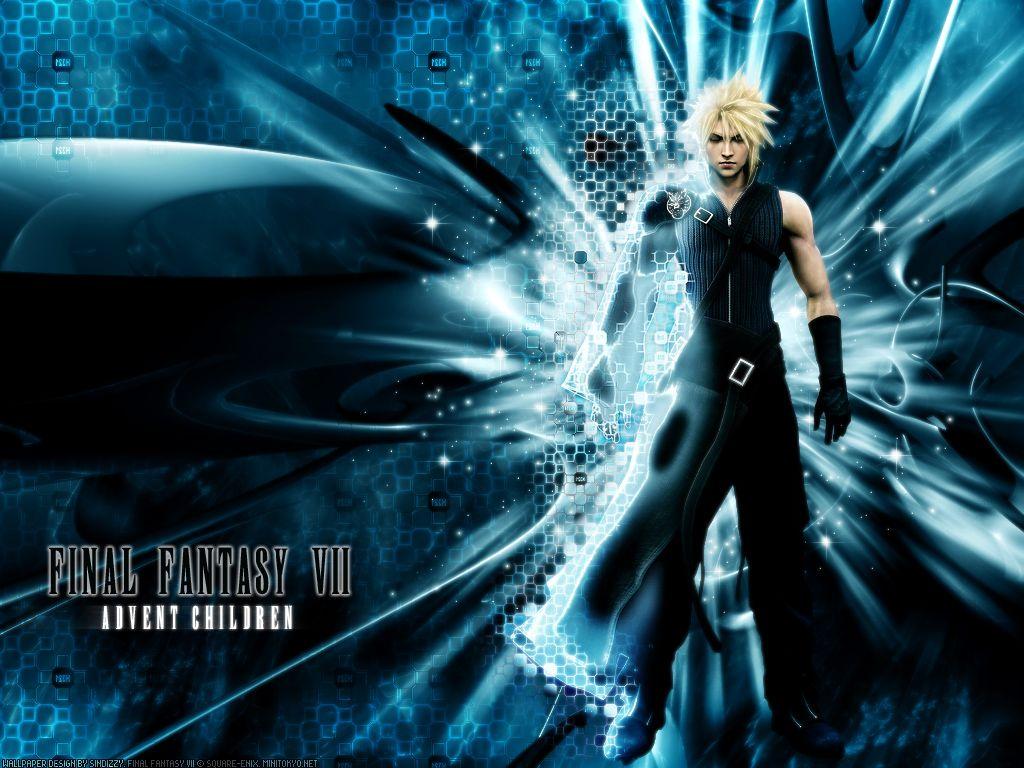 1024x768 Final Fantasy Vii Advent Children Cloud Wallpaper