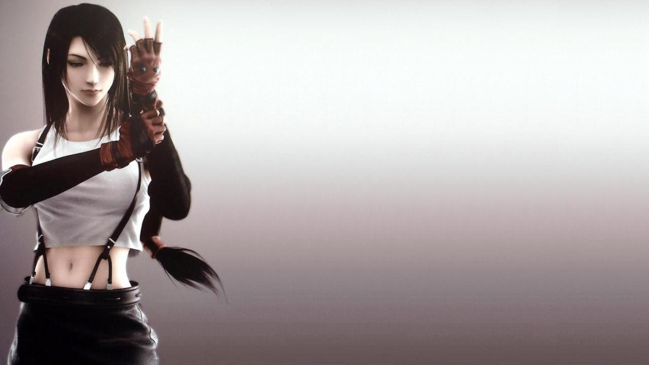 1280x720 Digital Final Fantasy Vii Advent Children Alternative Art Tifa Lockheart Wallpaper