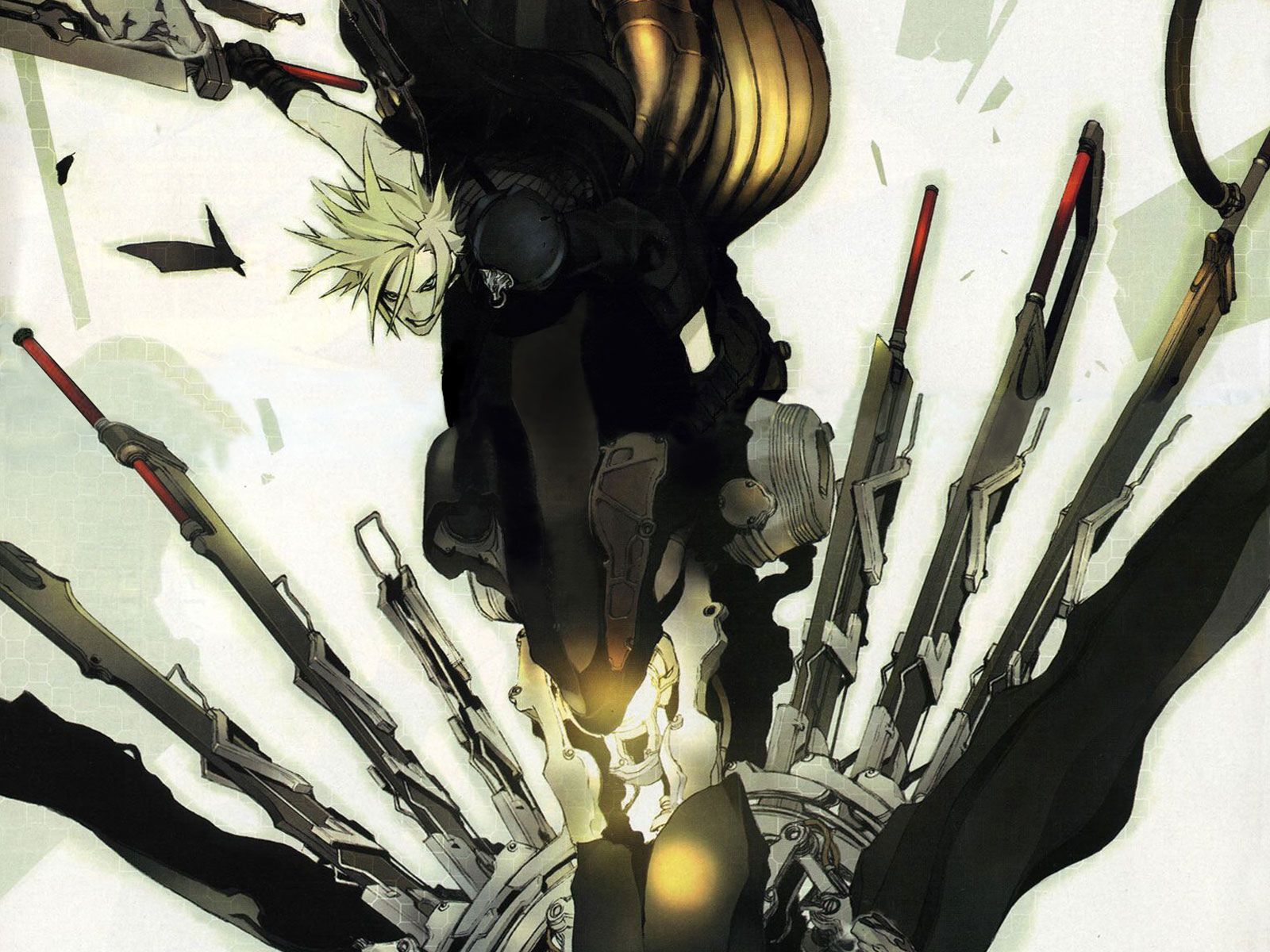 1600x1200 Anime Final Fantasy VII: Advent Children Wallpaper
