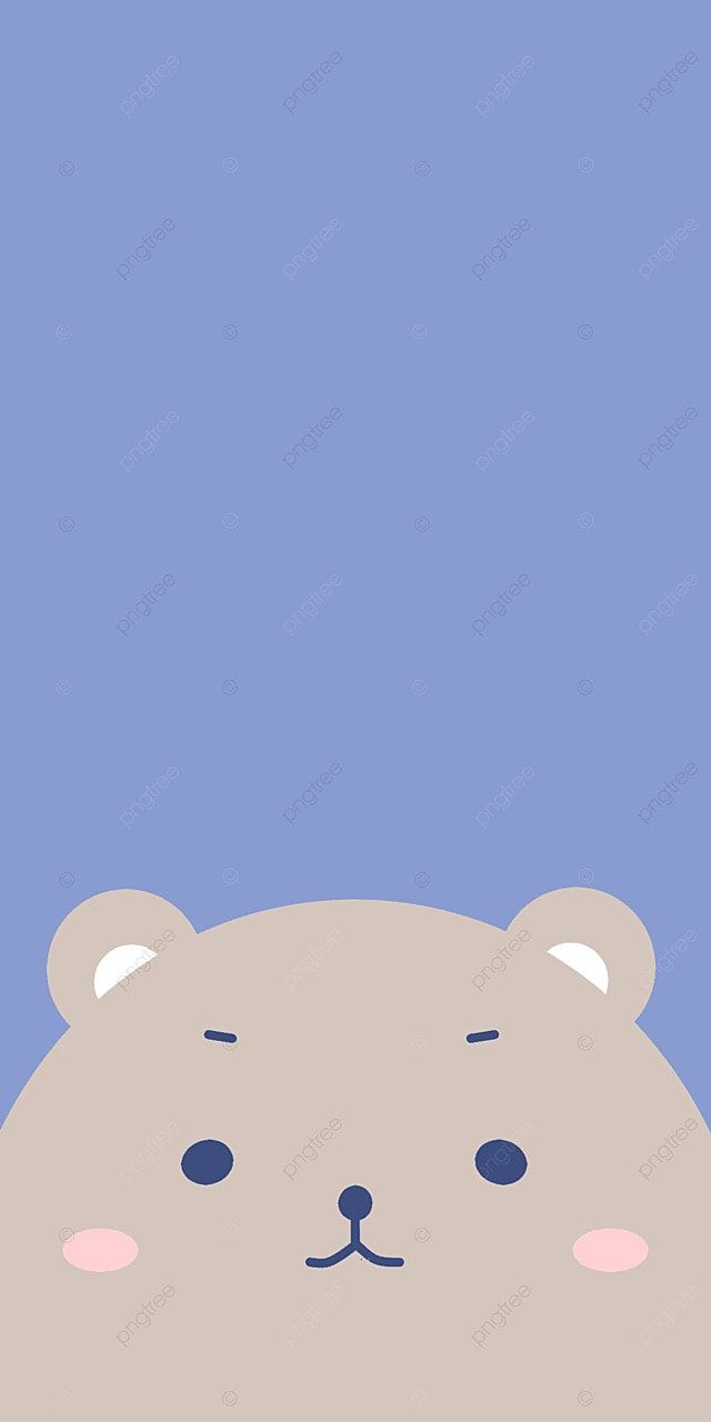 640x1280 Cute Bear Mobile Phone Wallpaper Background Wallpaper Image For Free Download