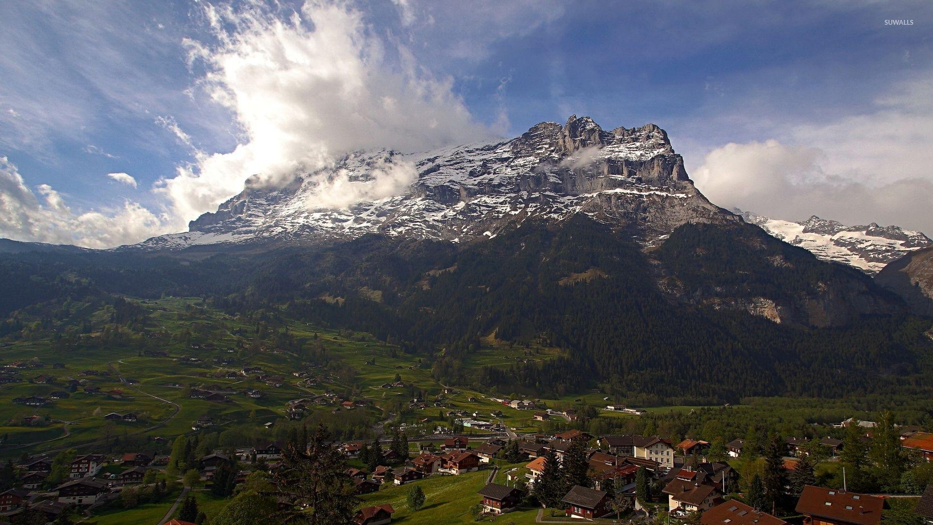 1920x1080 Jungfrau in Swiss Alps wallpaper wallpaper