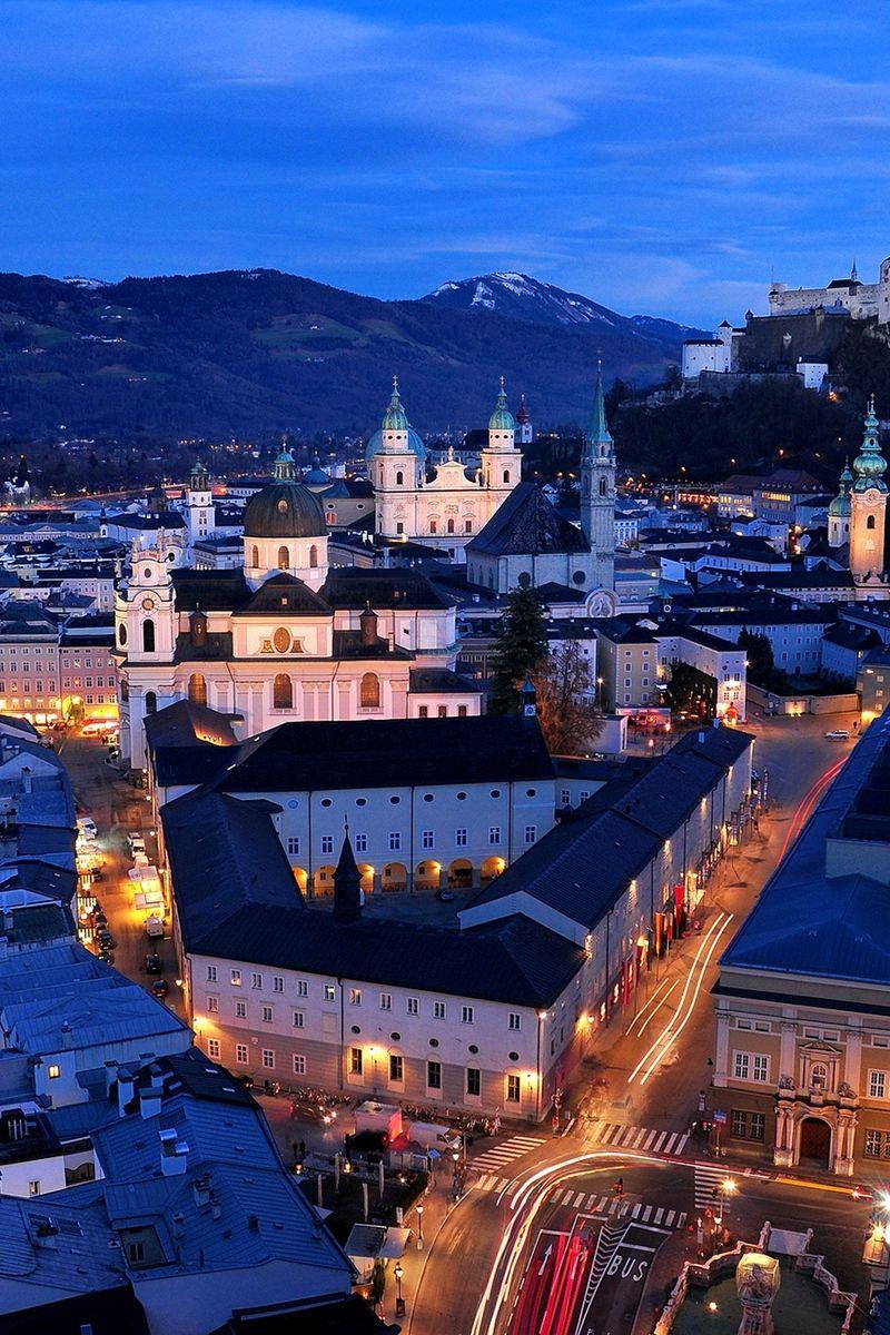800x1200 Download wallpaper 800x1200 salzburg, austria, night, top
